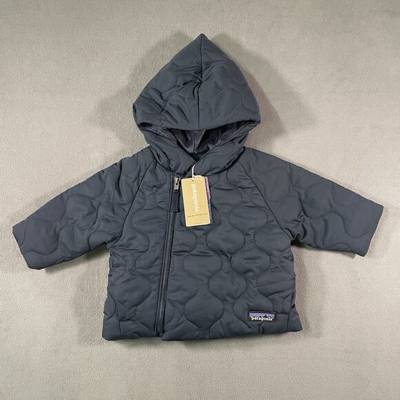 Patagonia Other - Patagonia Baby Quilted Puff Jacket Navy 3-6 Months